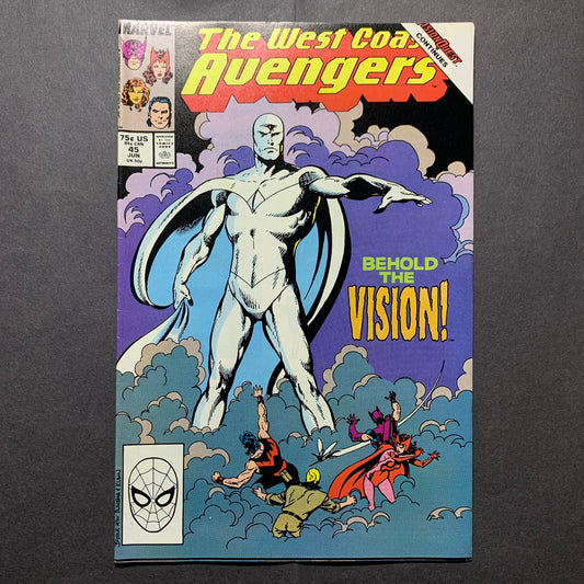 West Coast Avengers 45/ Copper Age Marvel Comics 1989