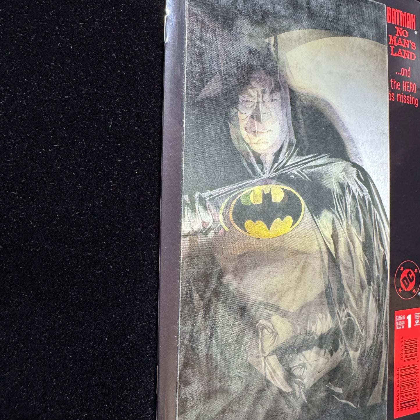 Batman: No Mans Land 1 - Lenticular Variant - Modern Age Dc Comics 1999