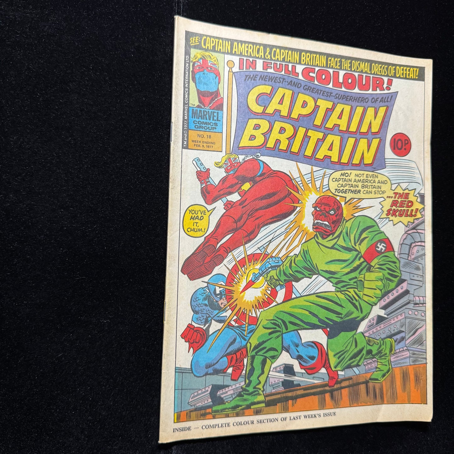 Captain Britain 18 - Bronze Age Marvel Comics 1977