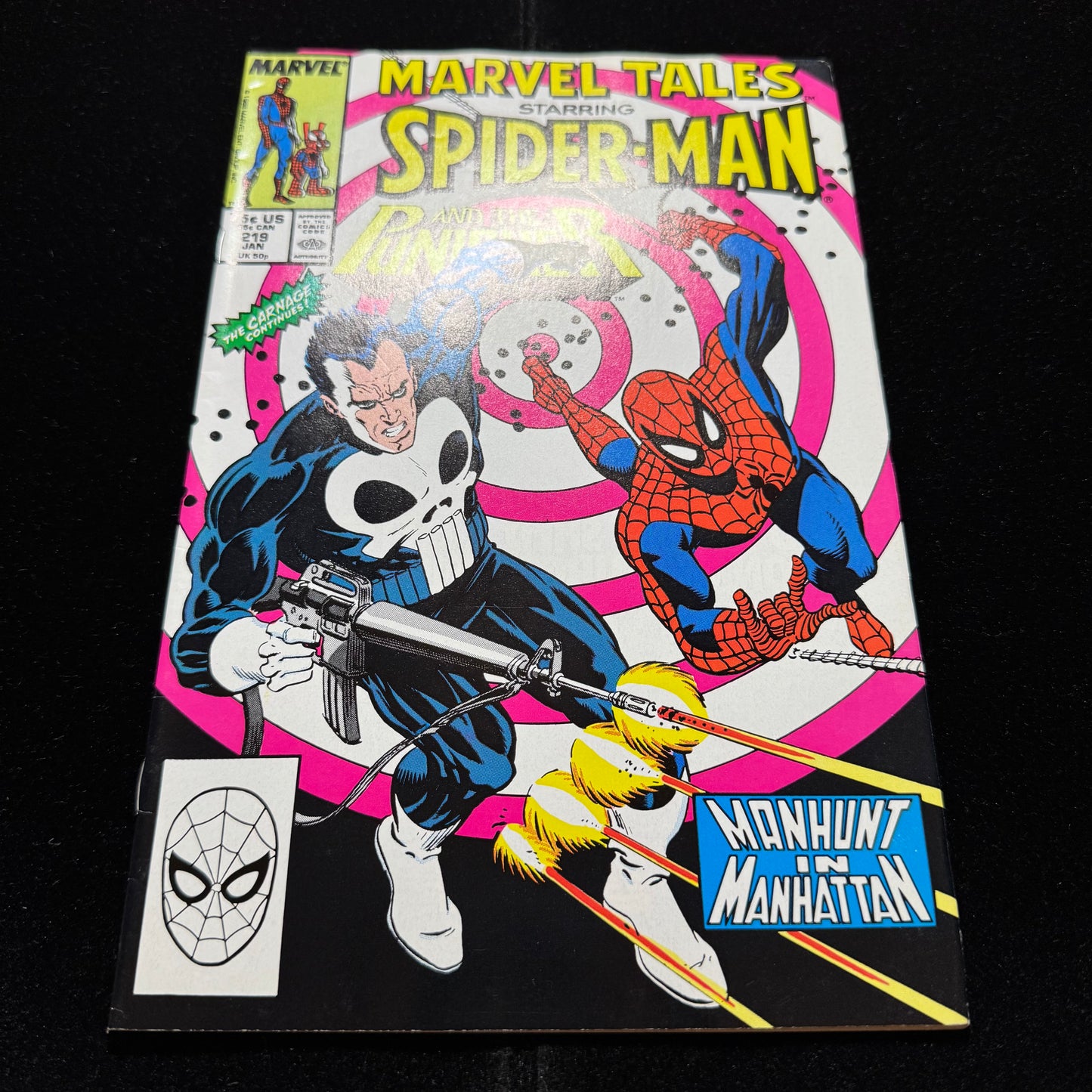 Marvel Tales 219 - Copper Age Marvel Comics 1989