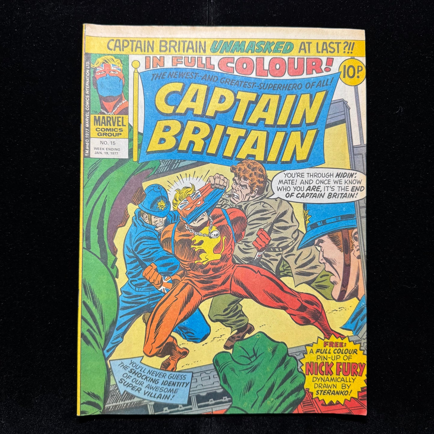 Captain Britain 15 - Bronze Age Marvel Comics 1977