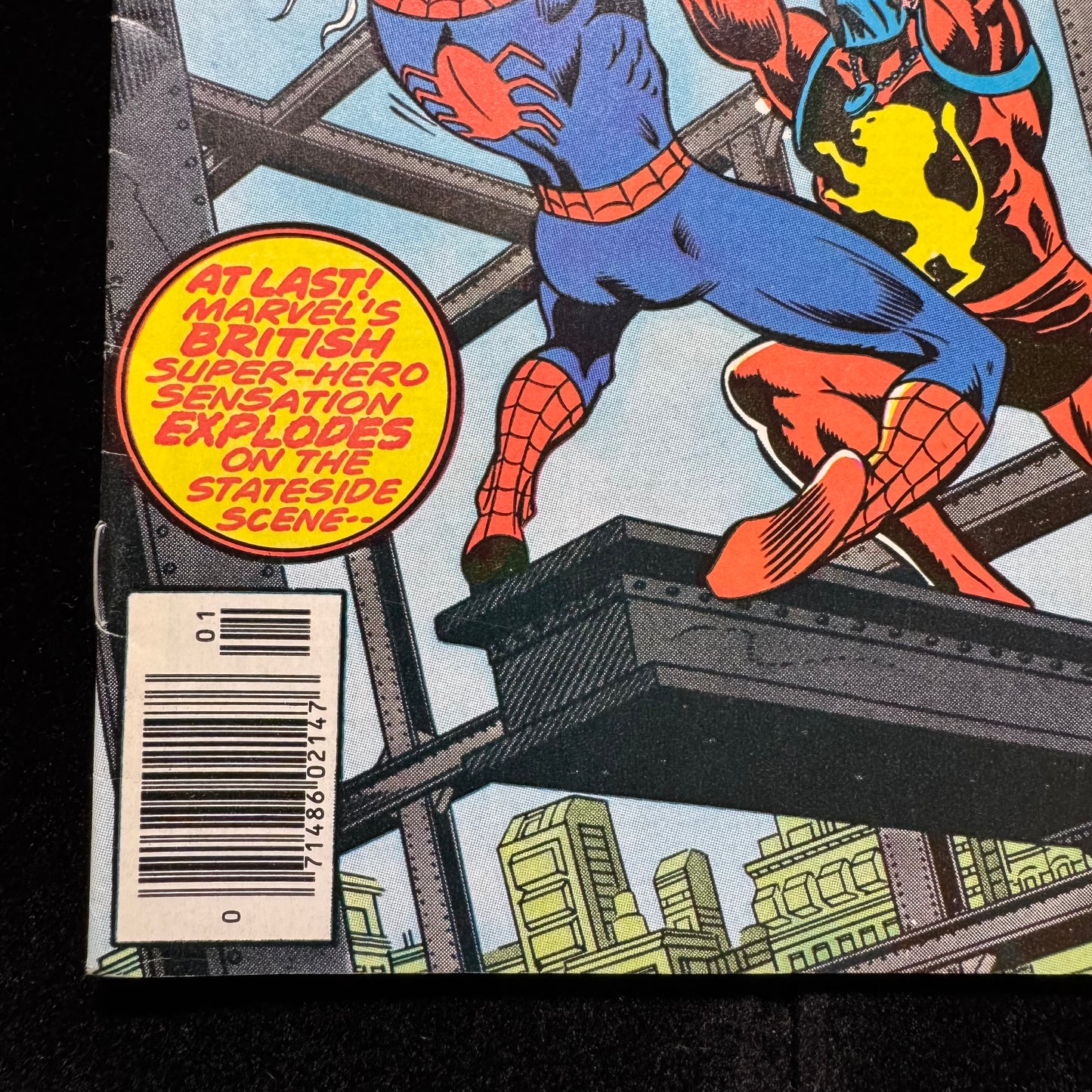Marvel Team Up 65 - 1st App Of Cap Britain In US Comics - Bronze Age Marvel 1978