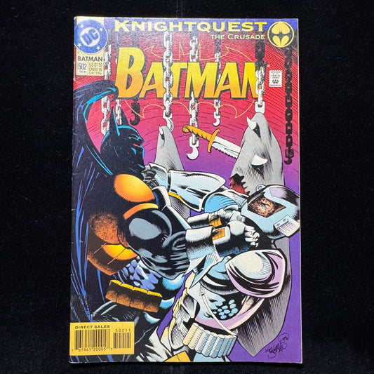Batman 502 - Modern Age Dc Comics 1993