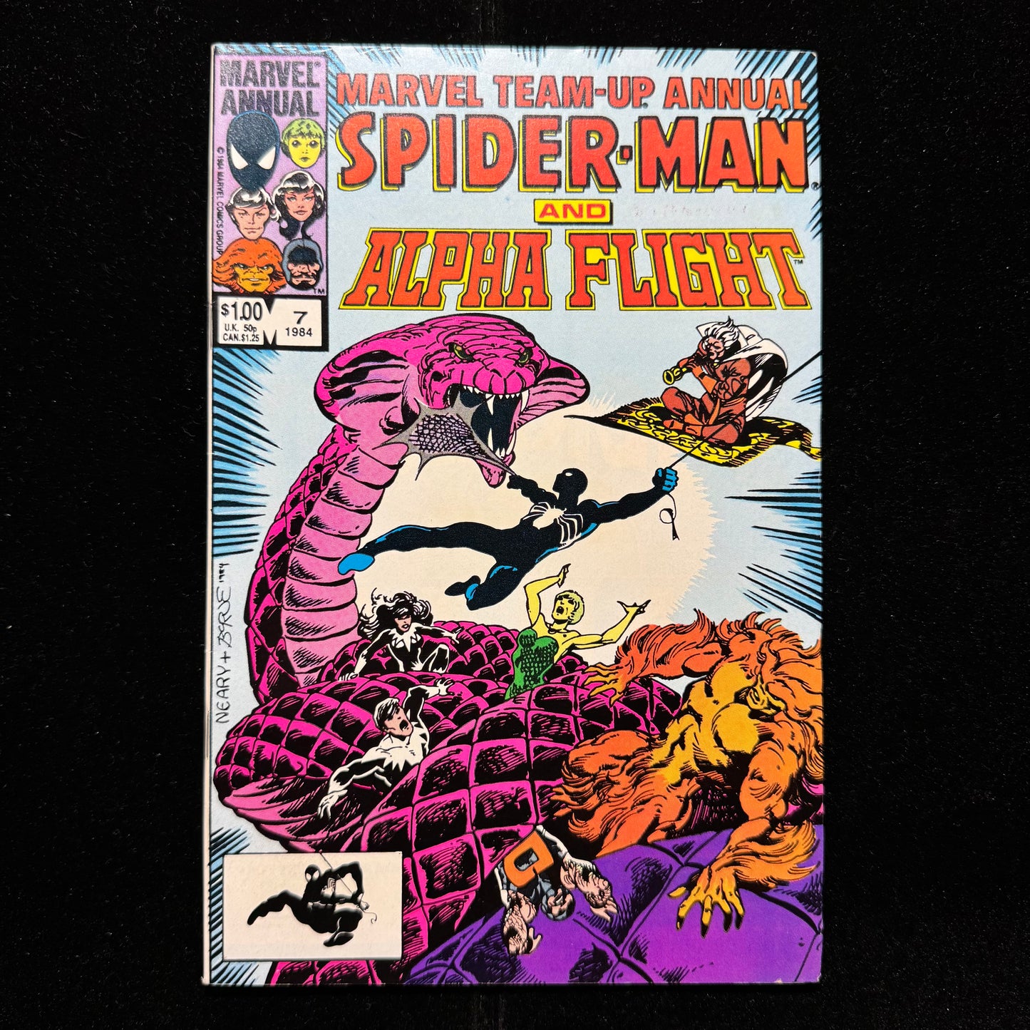 Marvel Team Up Annual 7 - Copper Age Marvel Comics 1984