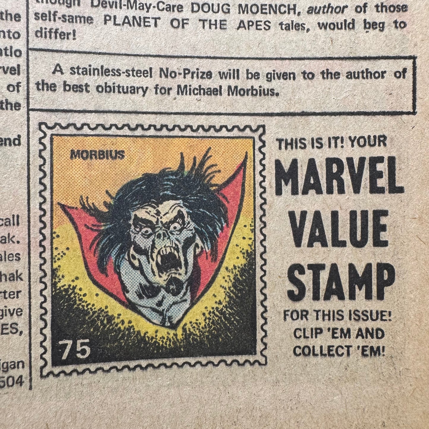 Adventure Into Fear 31 - Final Issue - Bronze Age Marvel Comics 1975