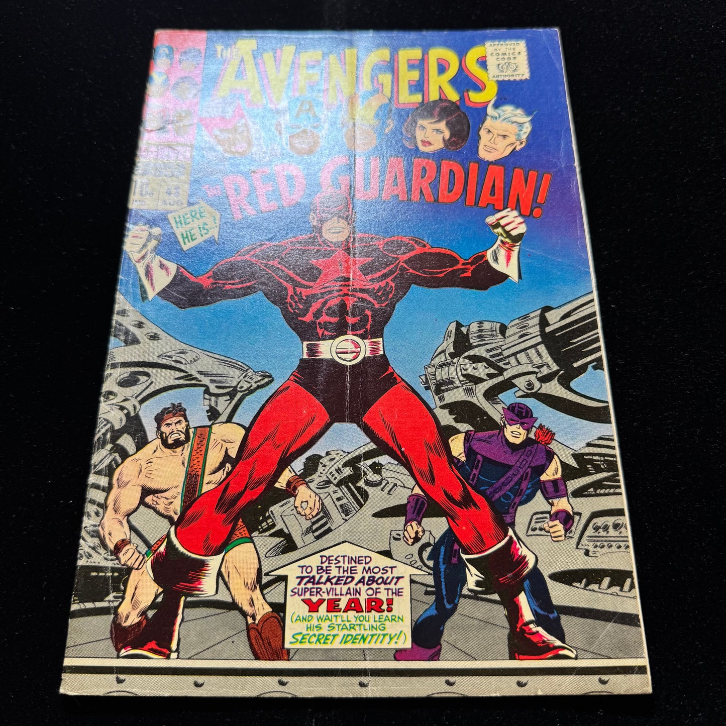 Avengers 43 - 1st Appearance Of The Red Guardian - Silver Age Marvel Comics 1967