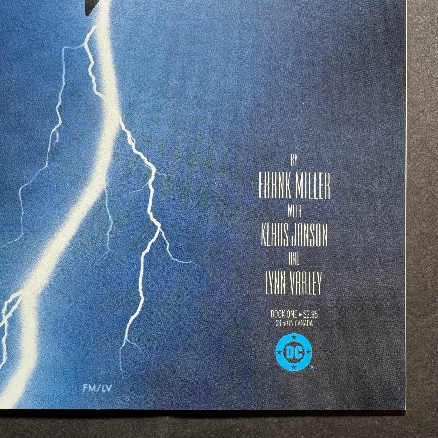 Batman: The Dark Knight Returns 1/ 1st Print/ Copper Age Dc Comics 1986