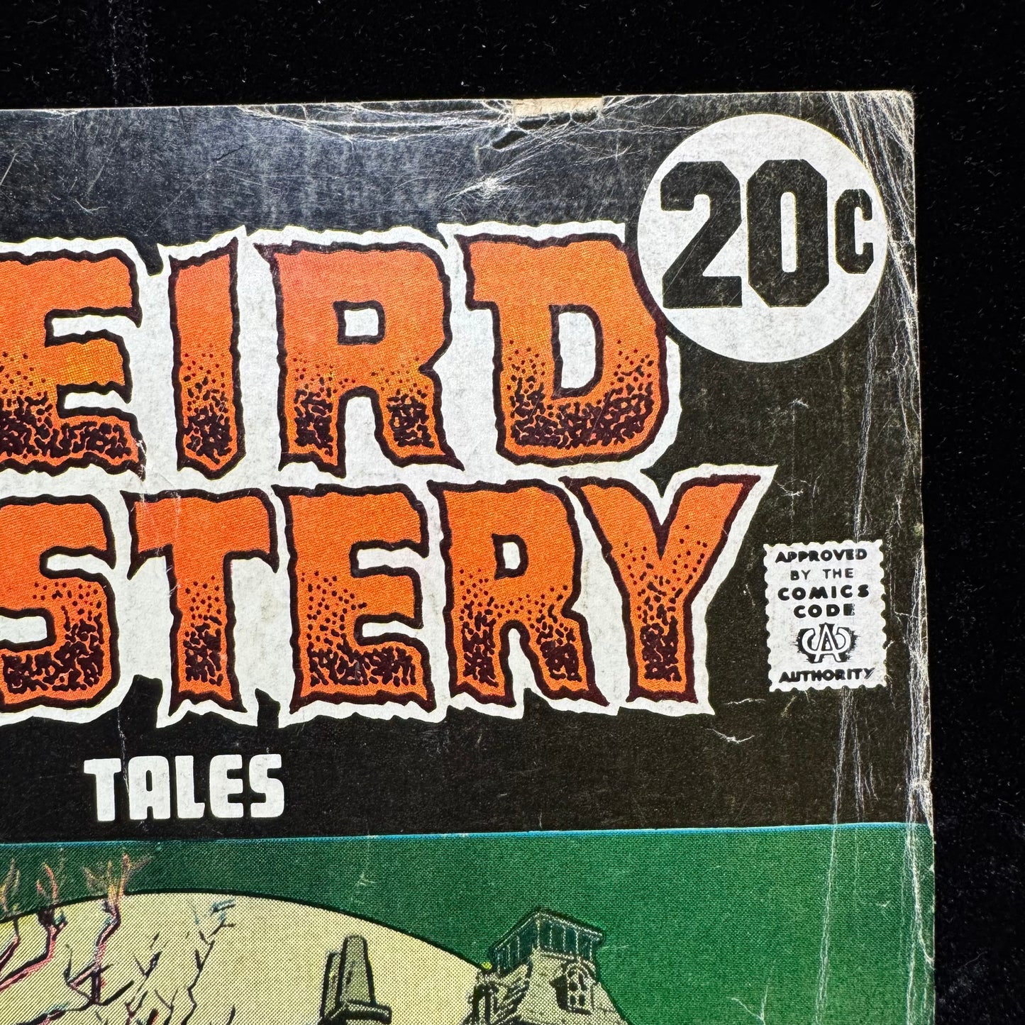 Weird Mystery Tales 6 - Mark Jewelers Insert - Horror/ Bronze Age Dc Comics 1973