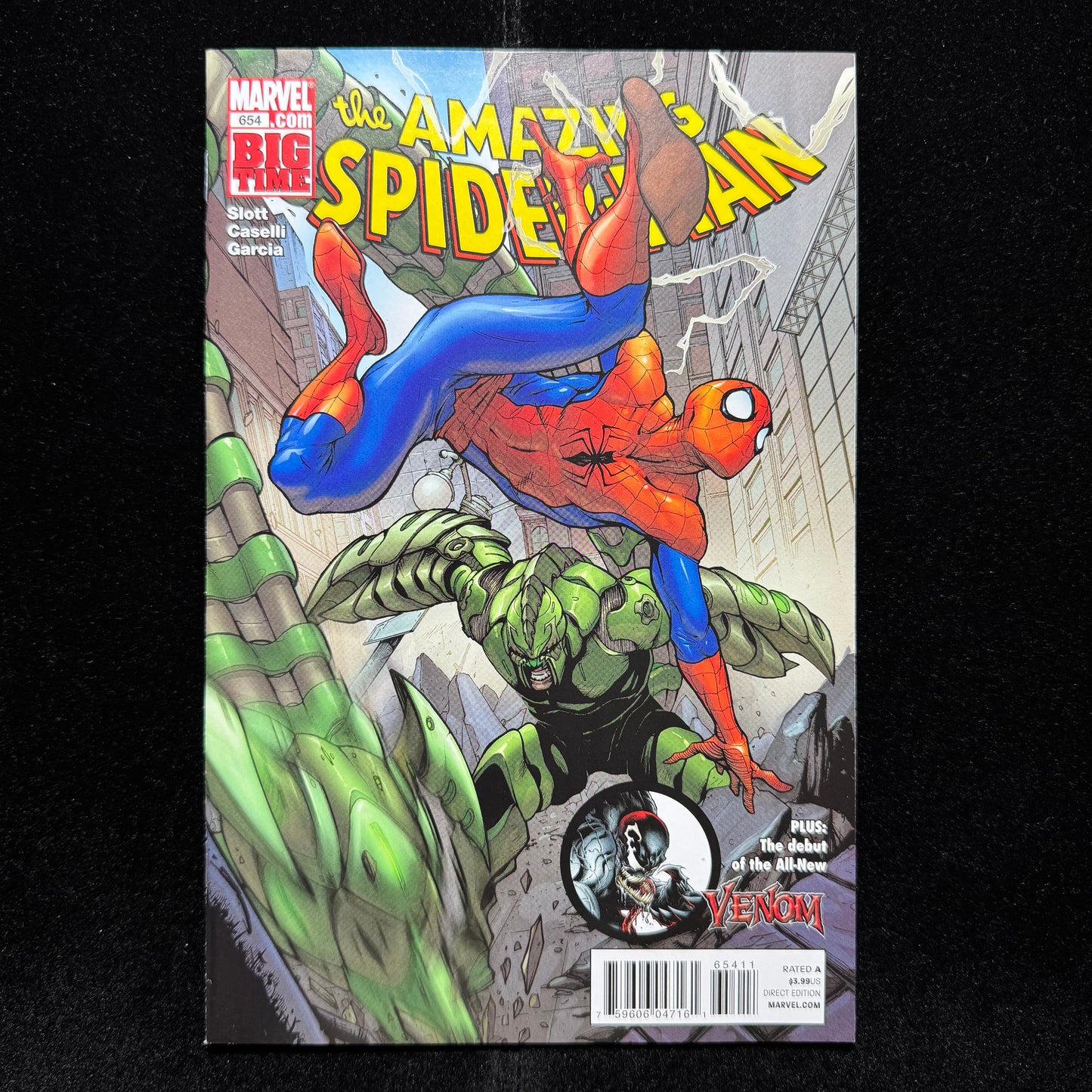 Amazing Spider-Man 654 - Flash Thompson Bonds With Symbiote - Modern Age 2011