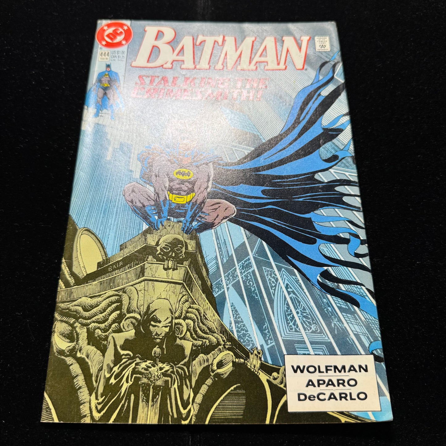 Batman 444 - Copper Age Dc Comics 1990