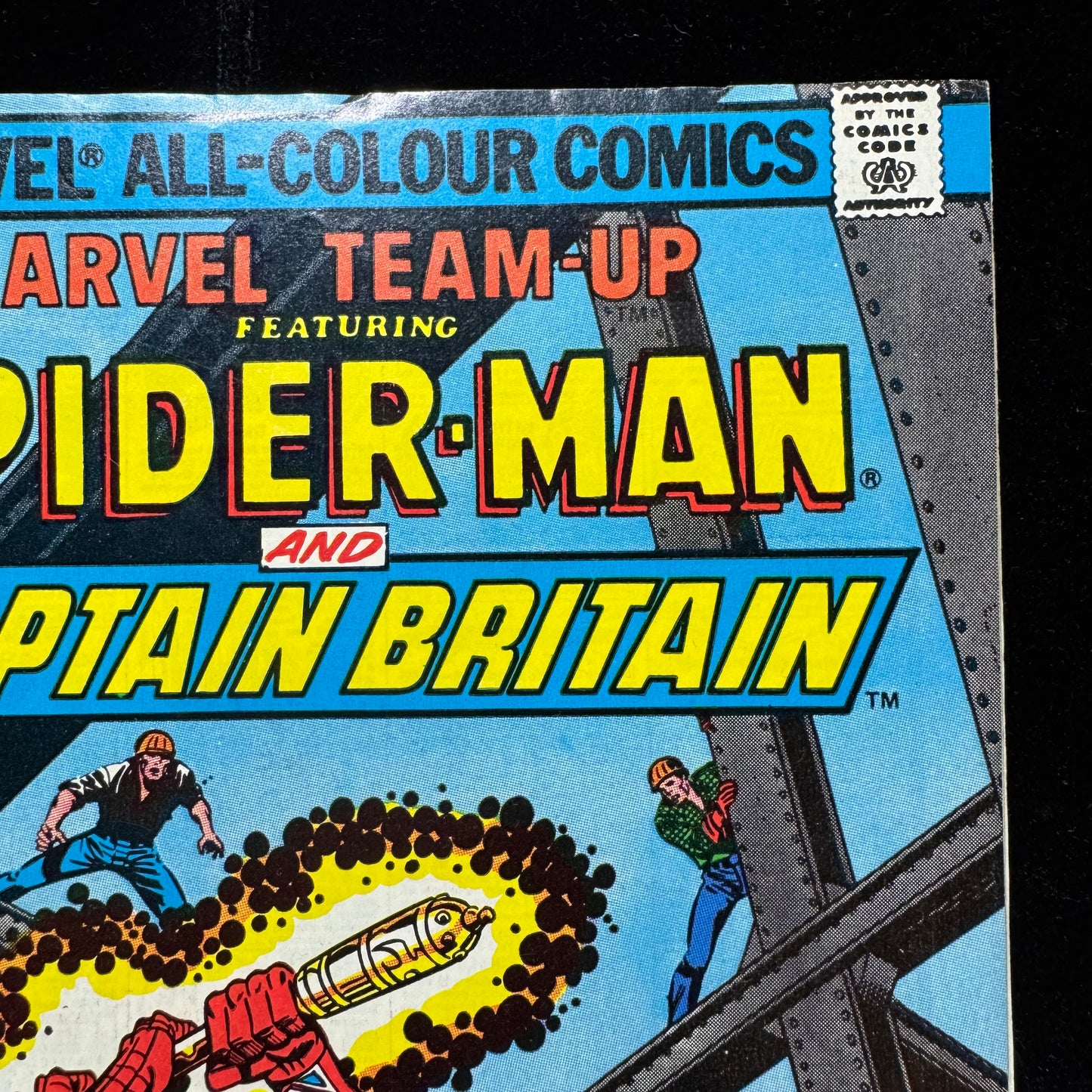 Marvel Team Up 65 - 1st App Cap Britain In US Comics - Bronze Age Marvel 1978