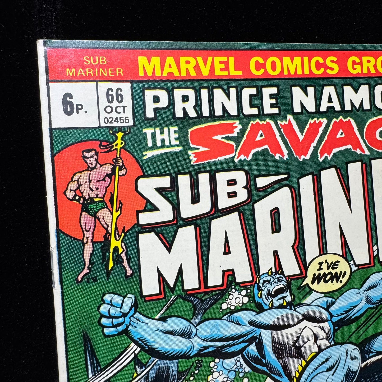 Sub-Mariner 66 - 1st Appearance Of Clay Wilson - Bronze Age Marvel Comics 1973