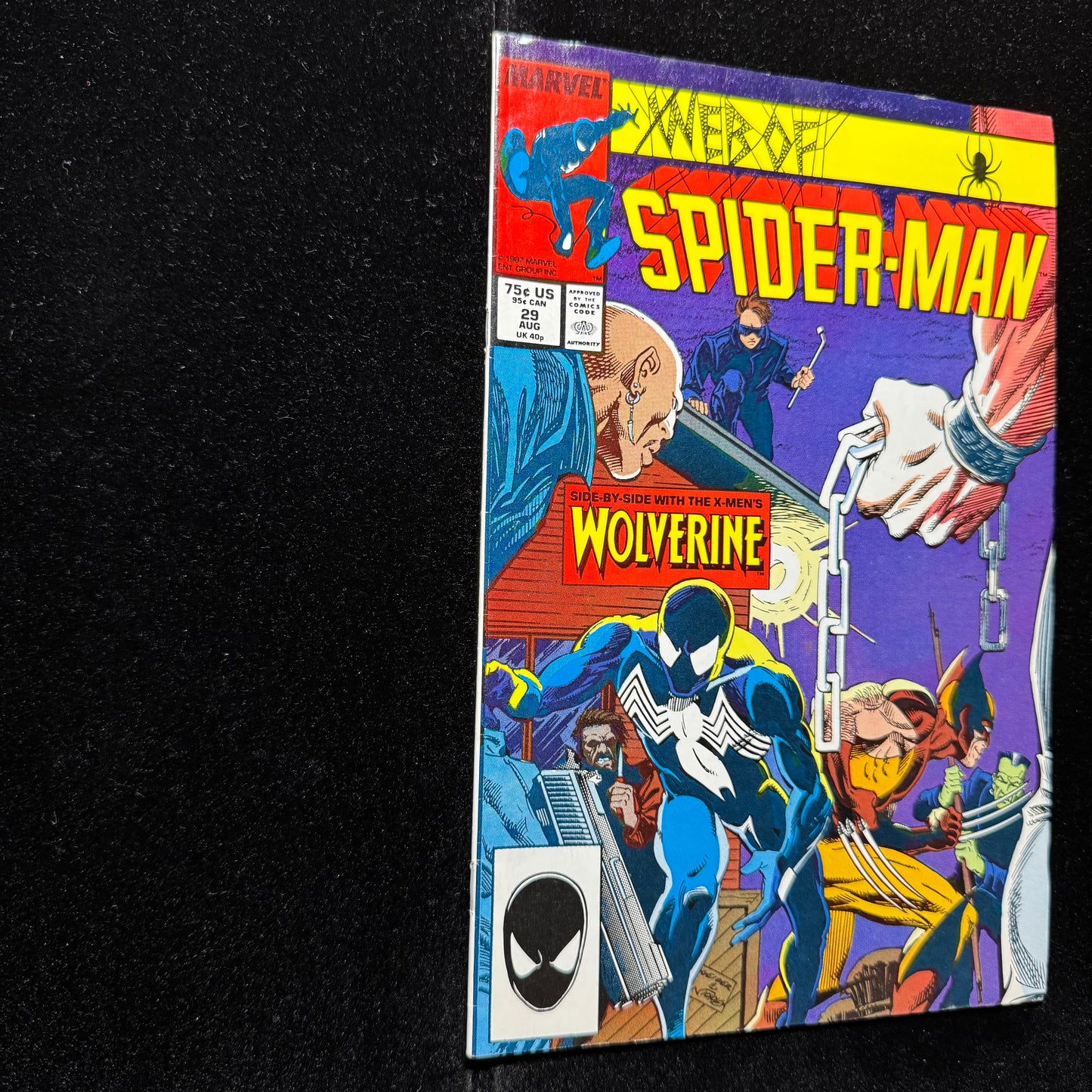 Web Of Spider-Man 29 - Copper Age Marvel Comics 1987