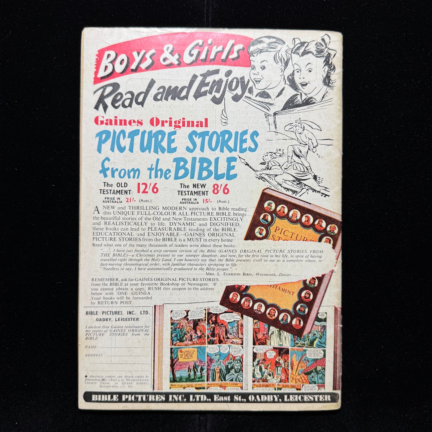 Classics Illustrated 48 - David Copperfield - UK Thorpe & Porter Comics C.1955