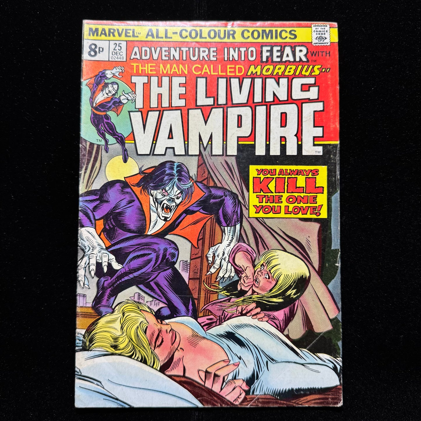 Adventure Into Fear 25 - Bronze Age Marvel Comics 1974