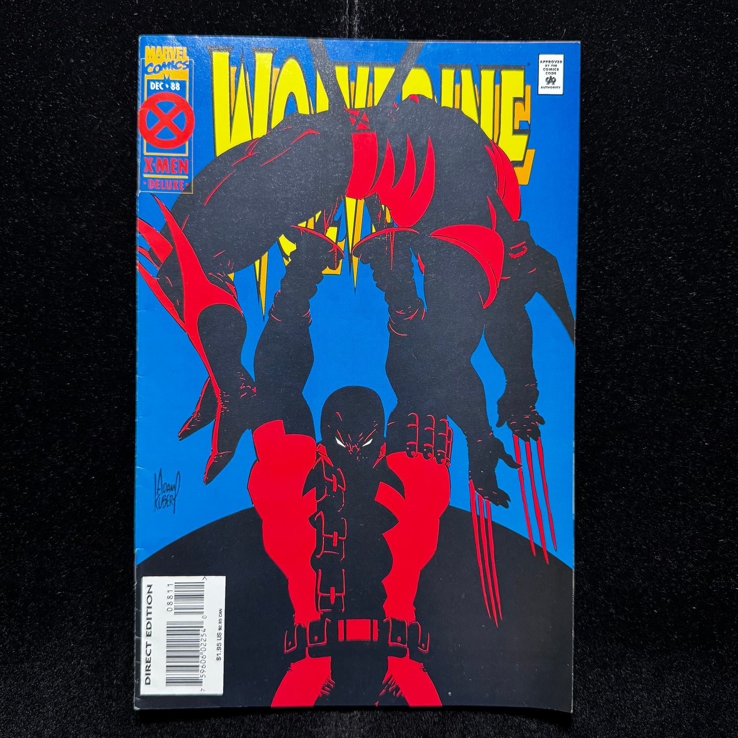 Wolverine 88 - Deluxe Edition 1st Wolverine Vs Deadpool - Modern Age Marvel 1994