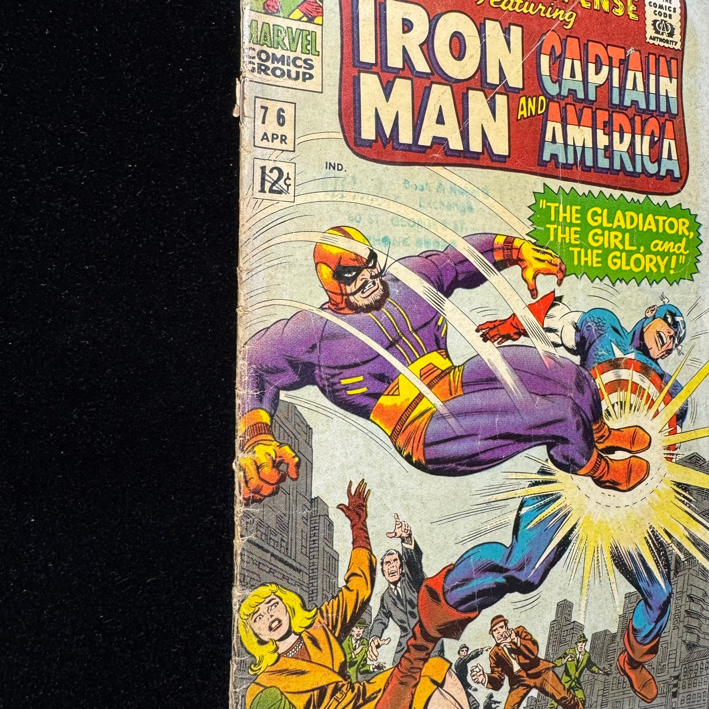 Tales Of Suspense 76 - 2nd App Sharon Carter & Batroc - Silver Age Marvel 1966