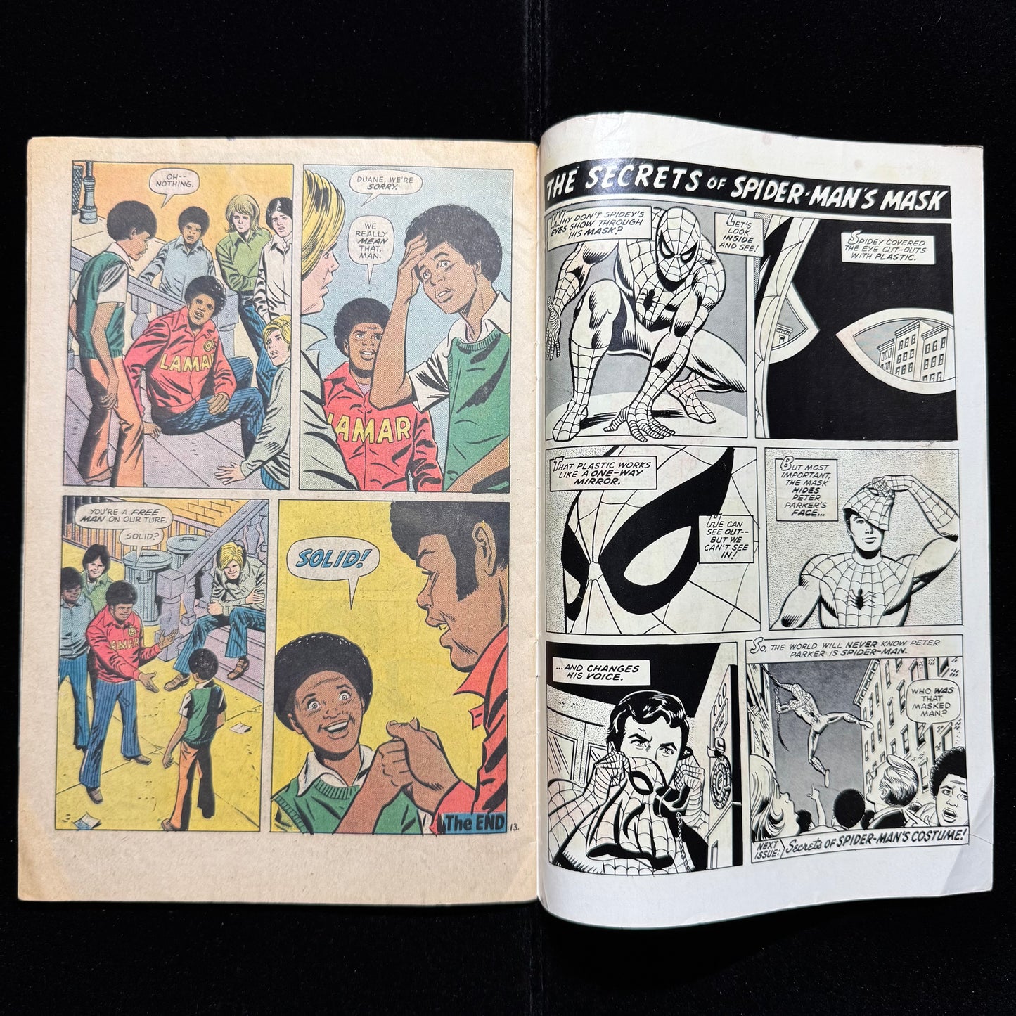 Spidey Super Stories 1 - Origin Of Spider-Man Retold - Bronze Age Marvel 1974