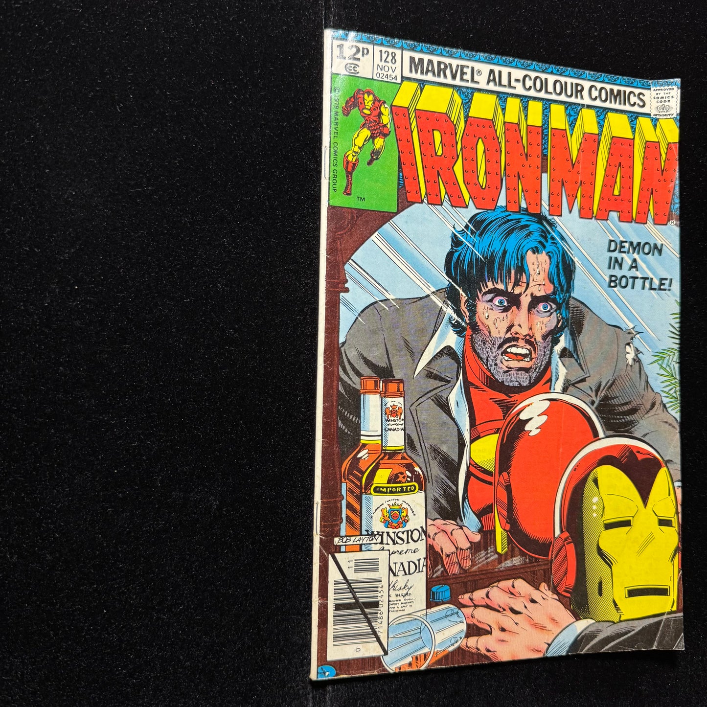 Iron Man 128 - Iconic Cover Art By Bob Layton - Bronze Age Marvel Comics 1979