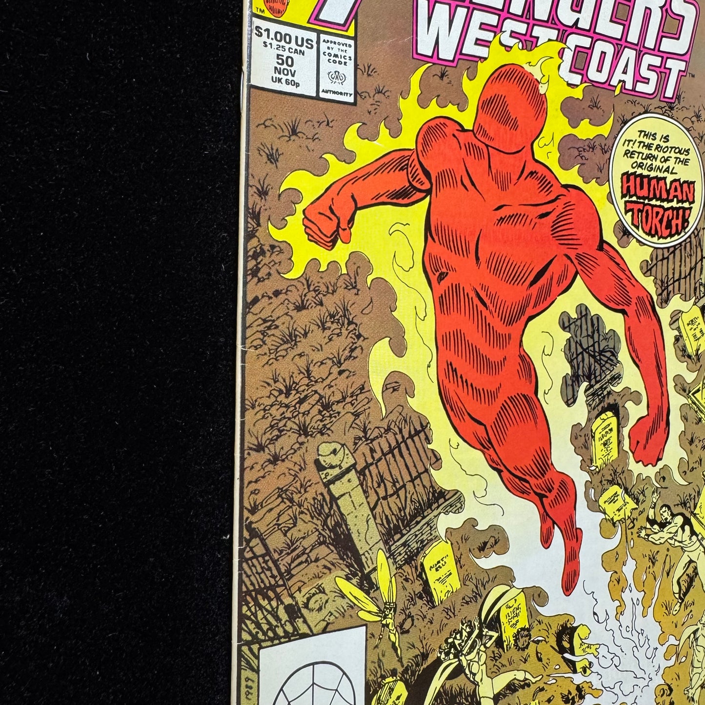 West Coast Avengers 50 - Copper Age Marvel Comics 1989