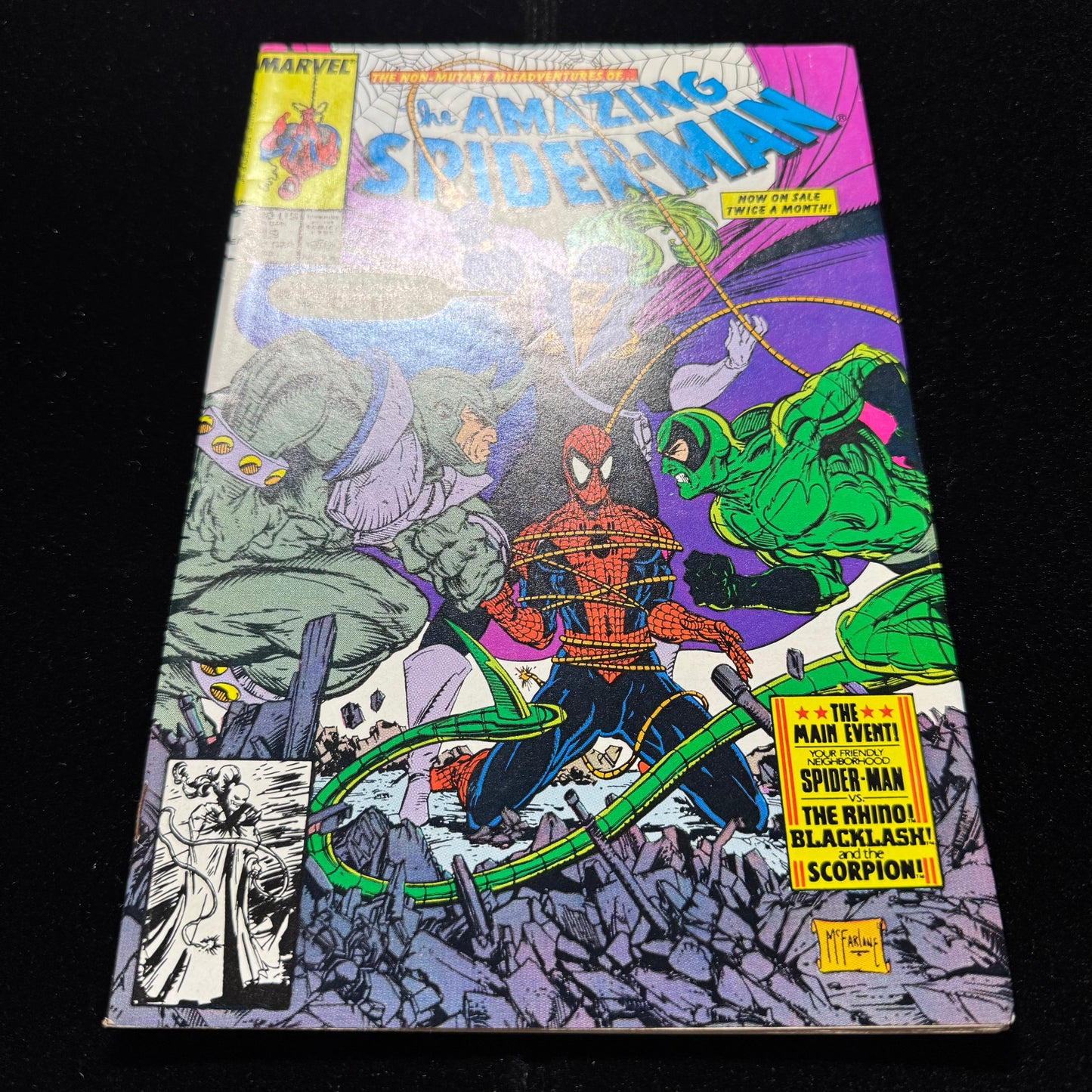 Amazing Spider-Man 319 - Art By Todd McFarlane - Copper Age Marvel Comics 1989