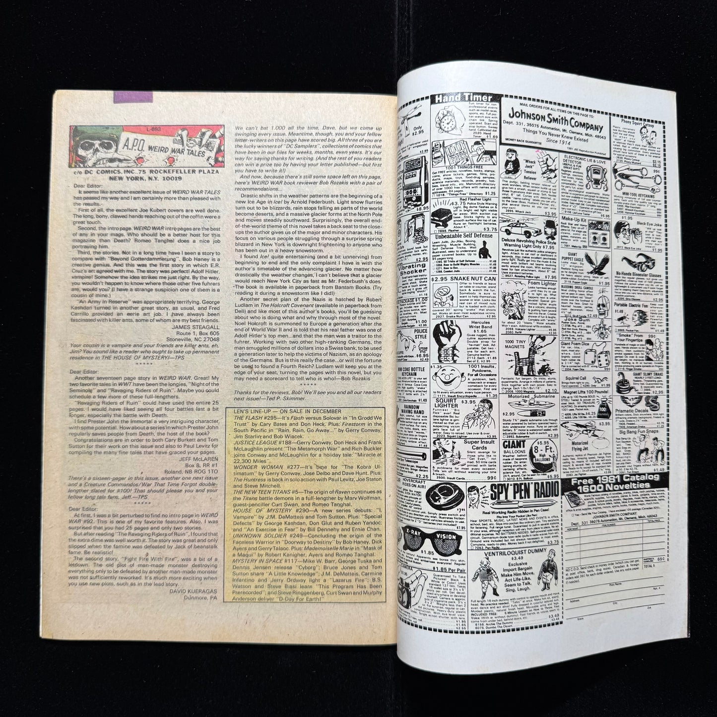 Weird War Tales 97 - 2nd App Of Creature Commandos - Bronze Age Dc Comics 1981