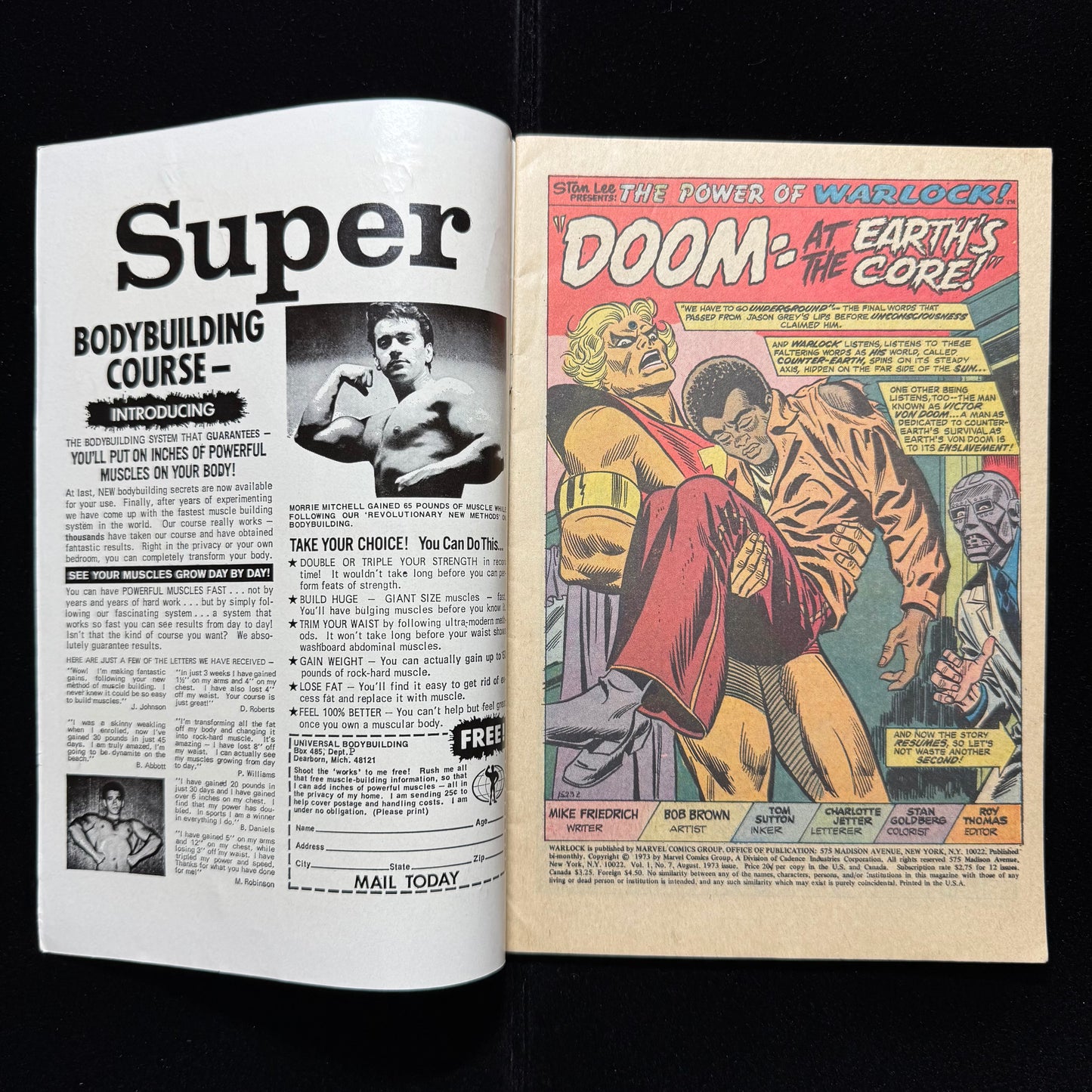 Warlock 7 - Bronze Age Marvel Comics 1973