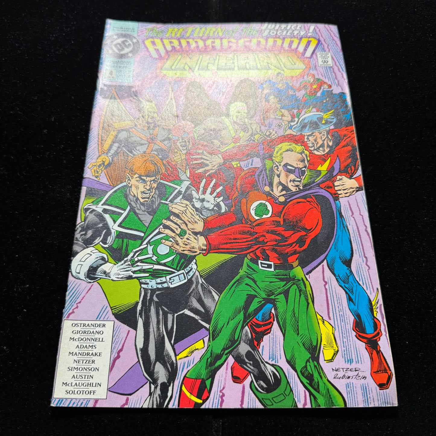 Armageddon Inferno 1-4 - Complete Set - Modern Age Dc Comics 1992