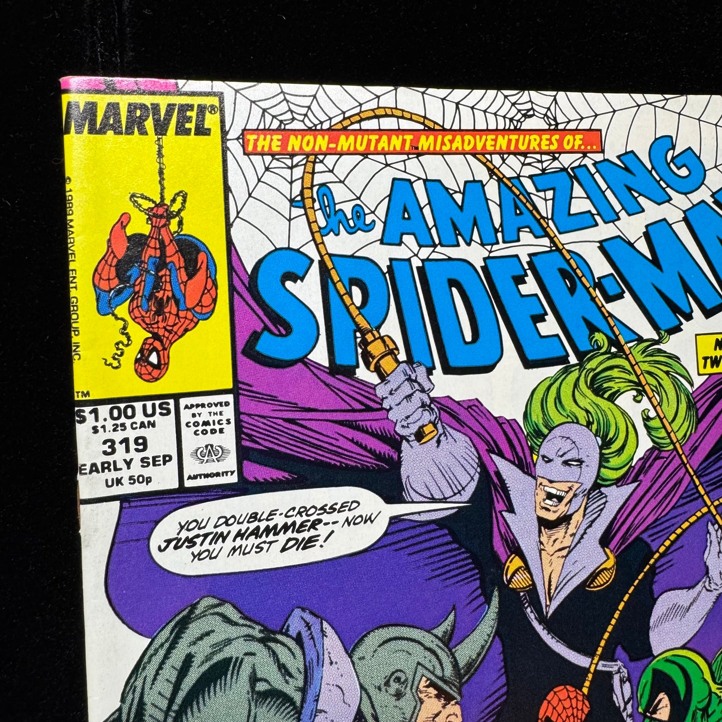 Amazing Spider-Man 319 - Art By Todd McFarlane - Copper Age Marvel Comics 1989