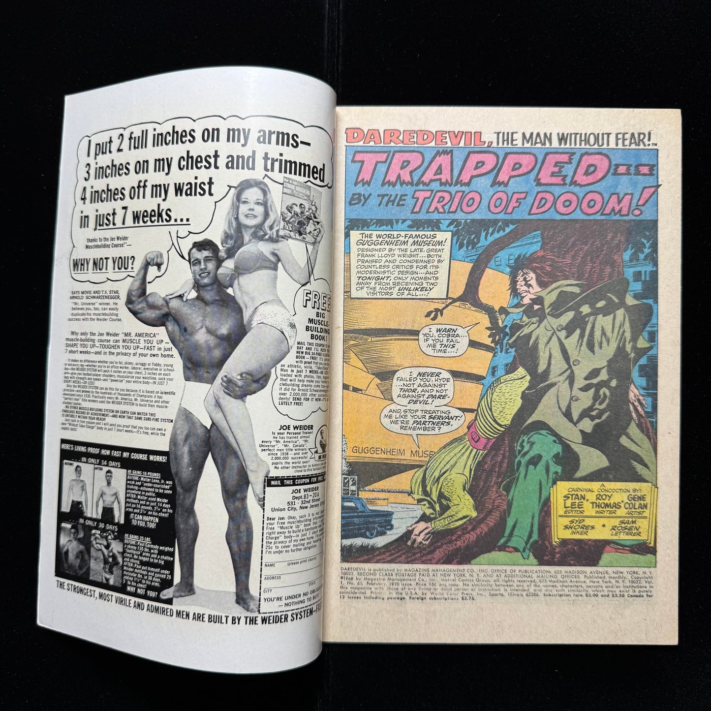 Daredevil 61 - Silver Age Marvel Comics 1969