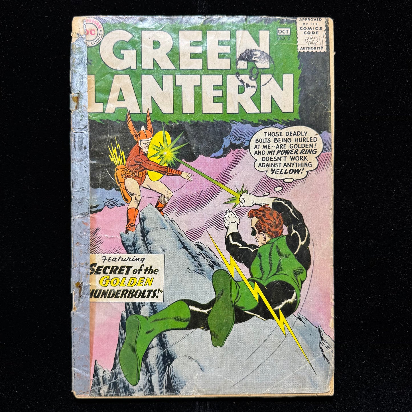 Green Lantern 2 - 1st App Pieface, 1st Qwardians, 1st Antimatter Universe - Silver Age Dc Comics 1960