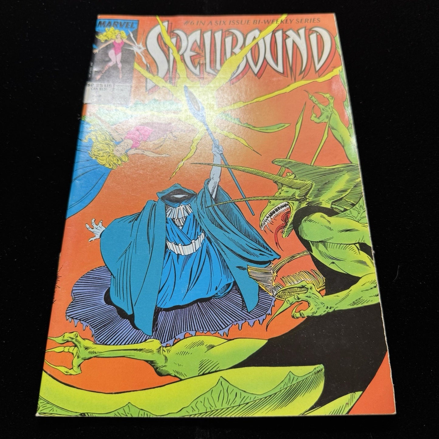 Spellbound 6 - Copper Age Marvel Comics 1988