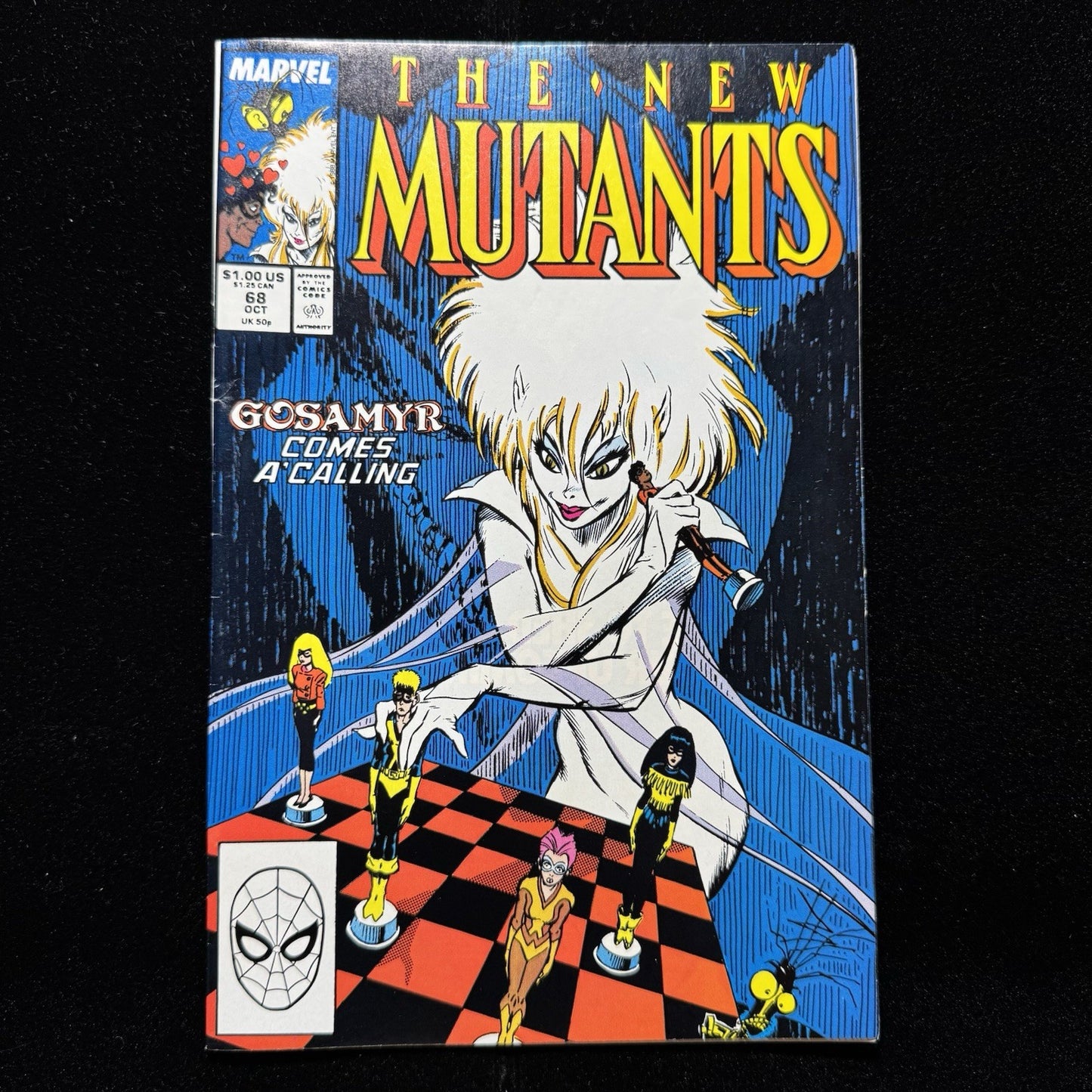New Mutants 68 - Copper Age Marvel Comics 1988
