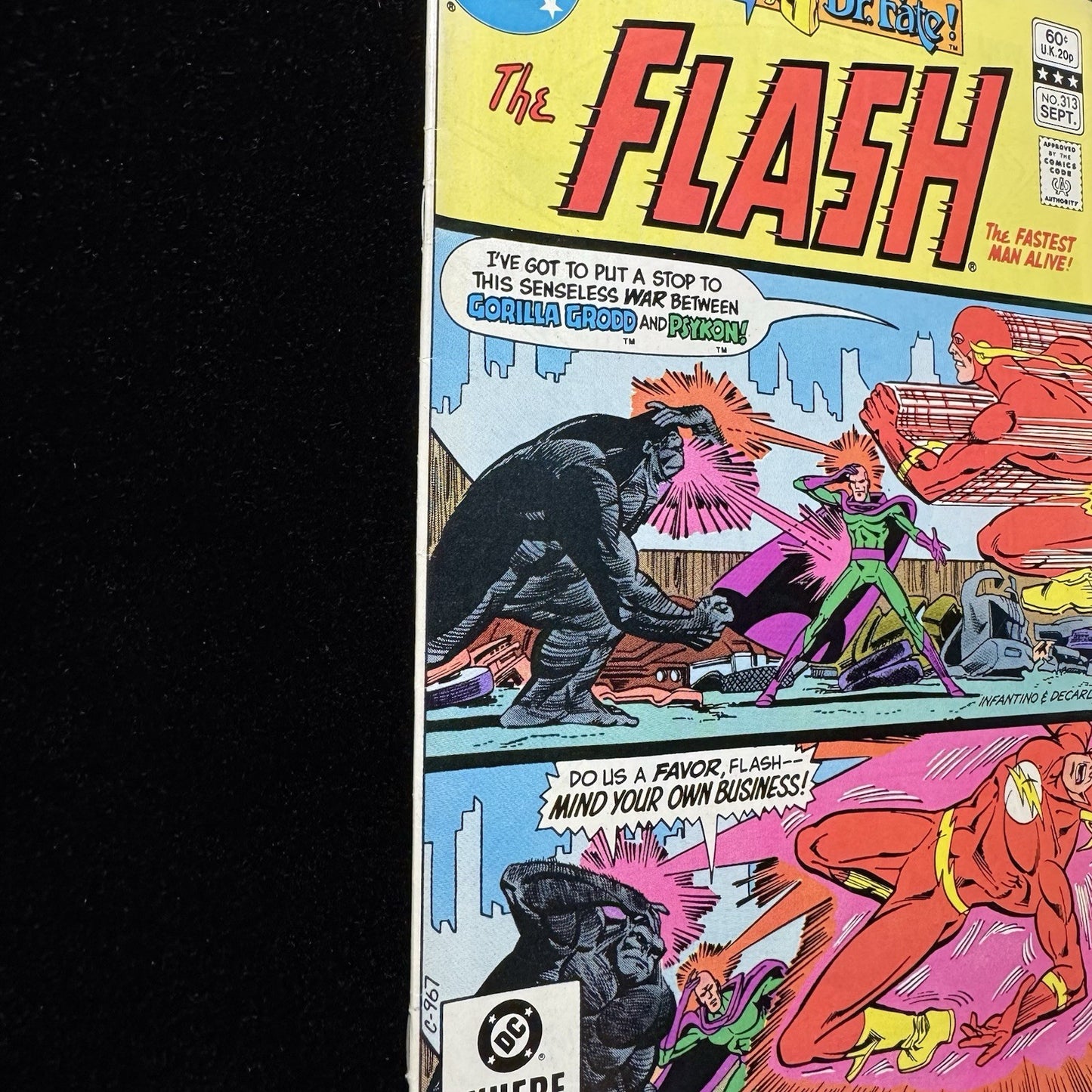 Flash 313 - Bronze Age Dc Comics 1982