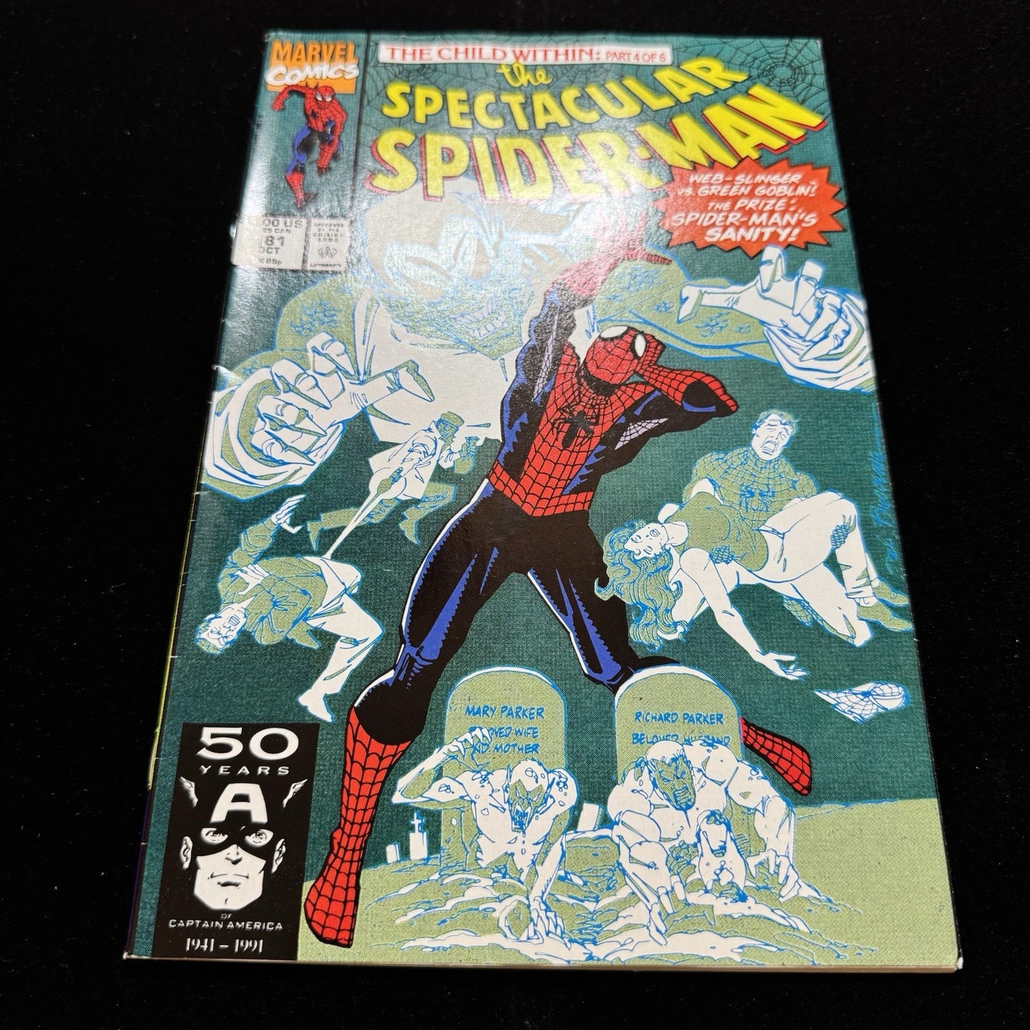Spectacular Spider-Man 181 - Copper Age Marvel Comics 1991