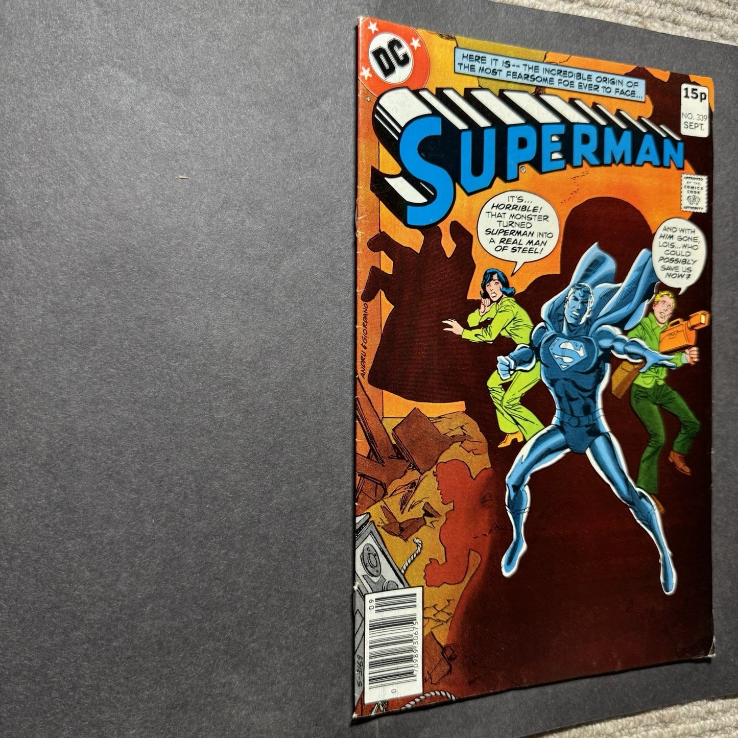 Superman 339 - Bronze Age Dc Comics 1979
