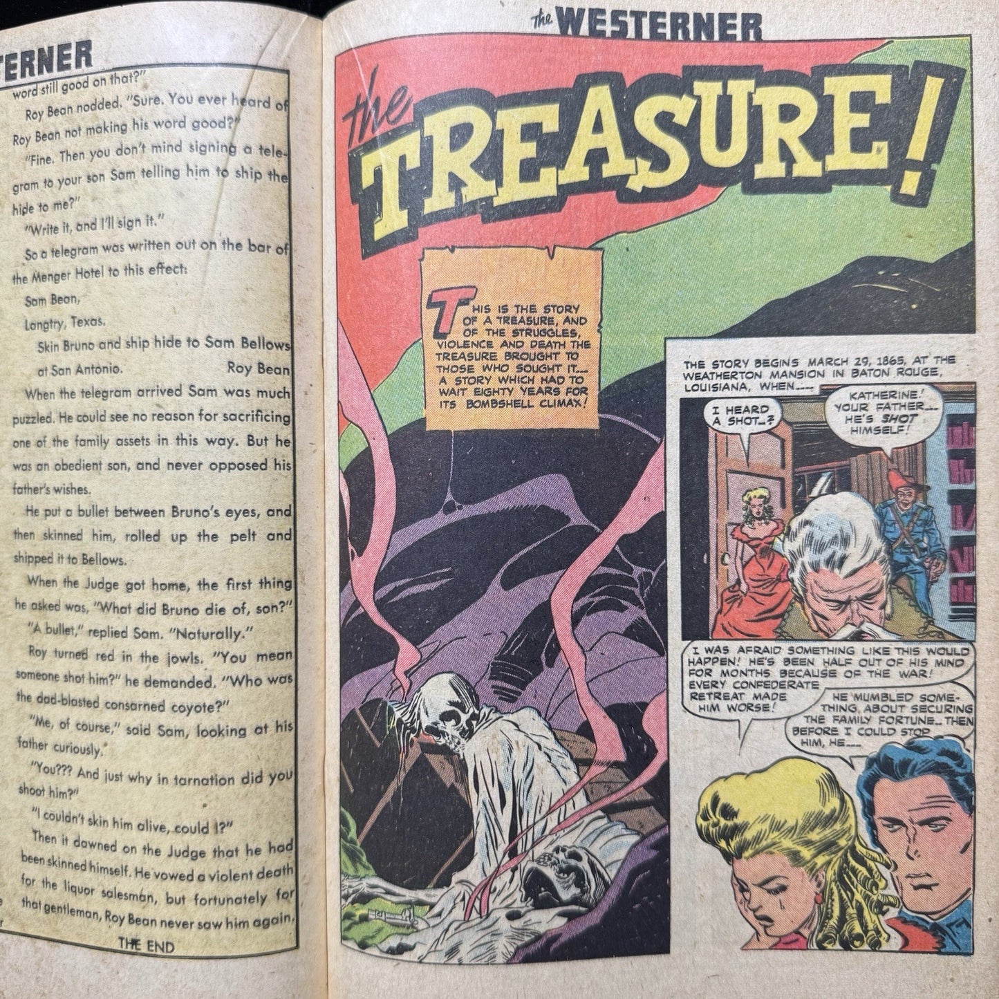 Westerner 16 - Golden Age Orbit-Wanted Comics 1948
