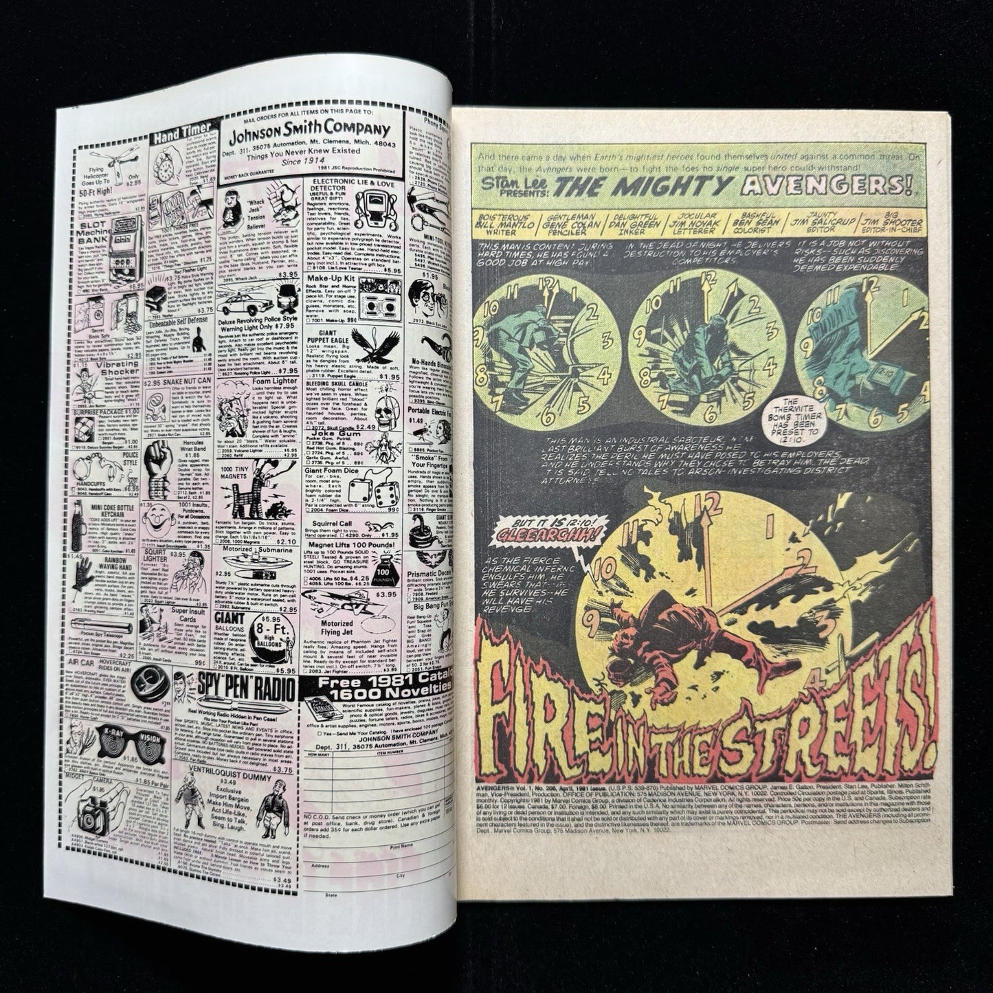 Avengers 206 - Bronze Age Marvel Comics 1981