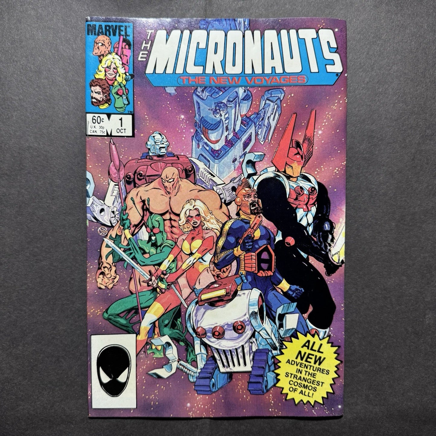 Micronauts The New Voyages 1 - Copper Age Marvel Comics 1984