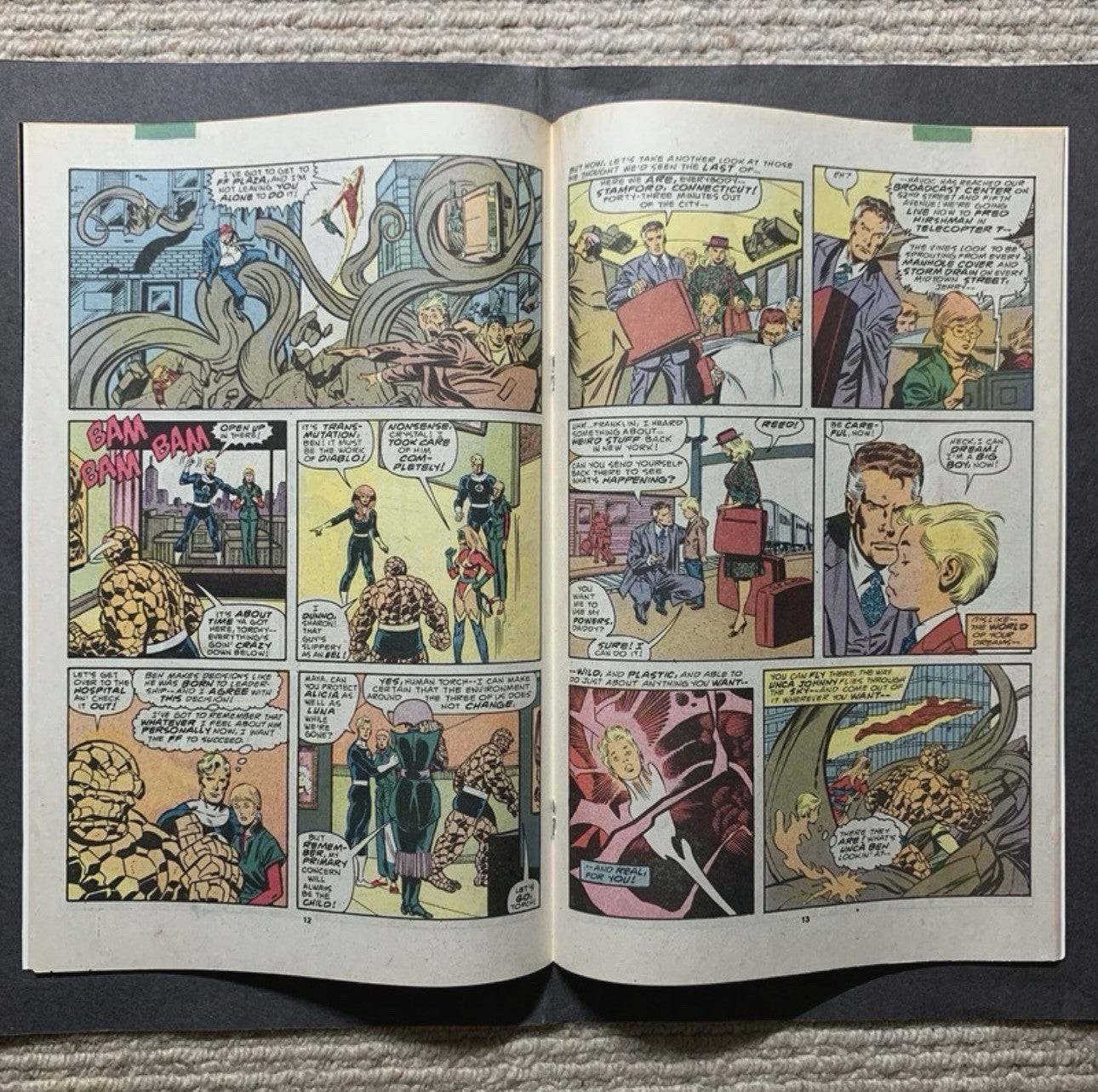 Fantastic Four 307/ copper age marvel comics 1987