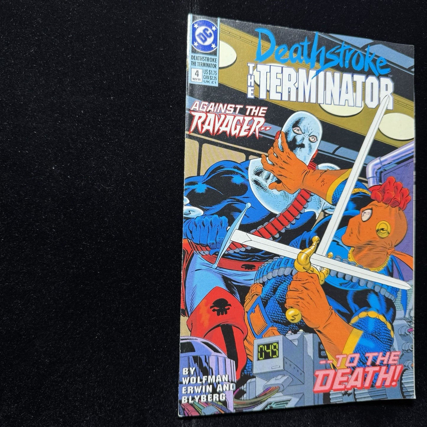 Deathstroke The Terminator 4 - Copper Age Dc Comics 1991