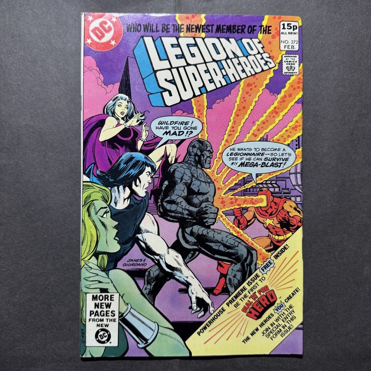 Legion Of Super-Heroes 272 - Bronze Age Dc Comics 1981