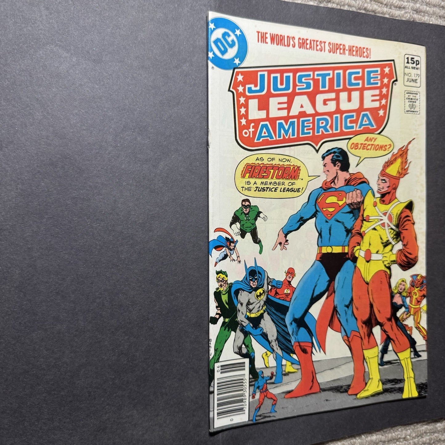 Justice League 179 - 1st Appearance Of Satin Satan - Bronze Age Dc Comics 1980