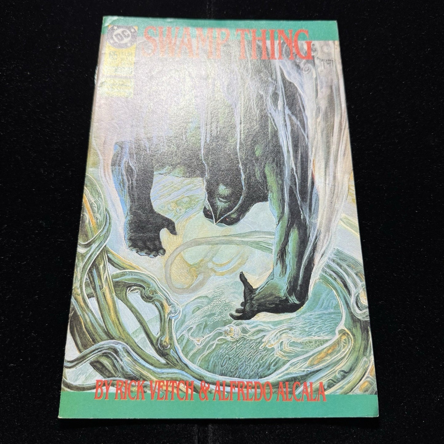 Saga Of the Swamp Thing 65 - 1st App Of Sprout - Copper Age Dc Comics 1987