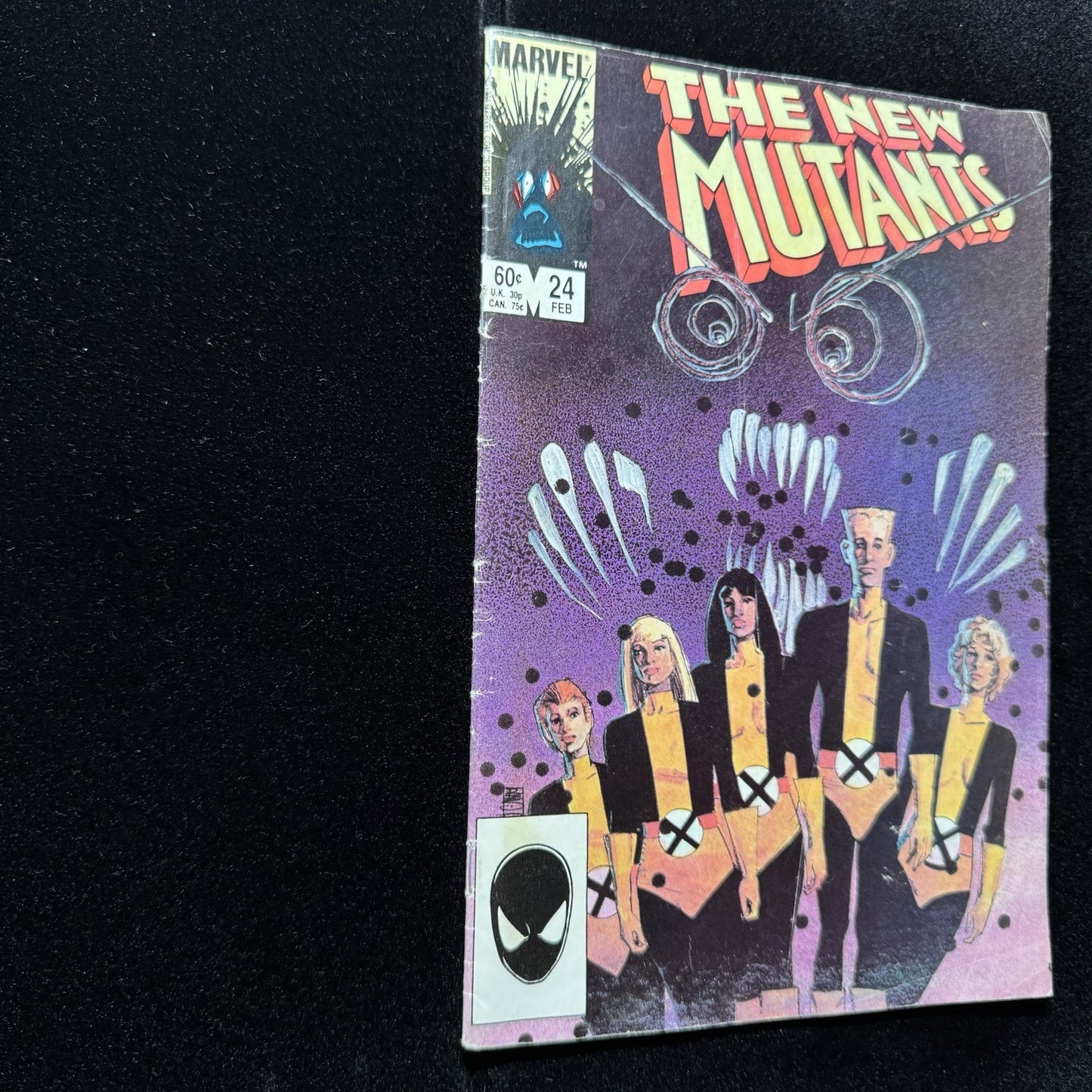 New Mutants 24 - Copper Age Marvel Comics 1985