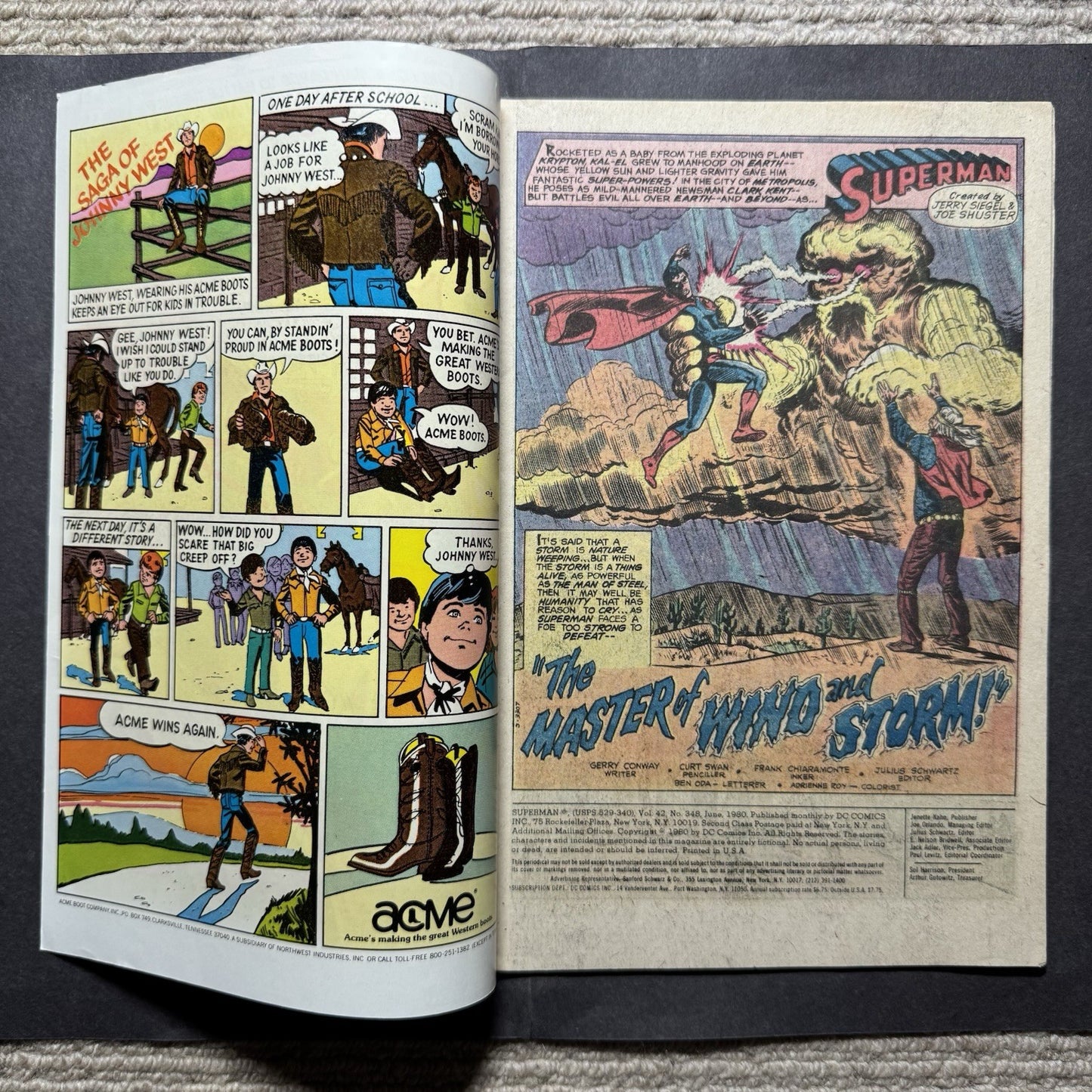 Superman 348 - Bronze Age Dc Comics 1980