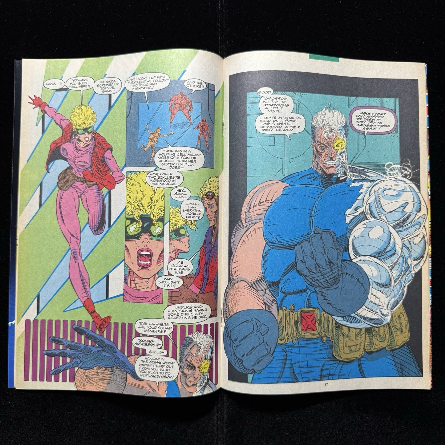 X-Force 10 - 1st Appearance Of The Externals - Modern Age Marvel Comics 1992