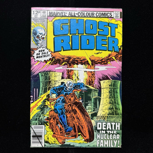 Ghost Rider 40 - Bronze Age Marvel Comics 1980