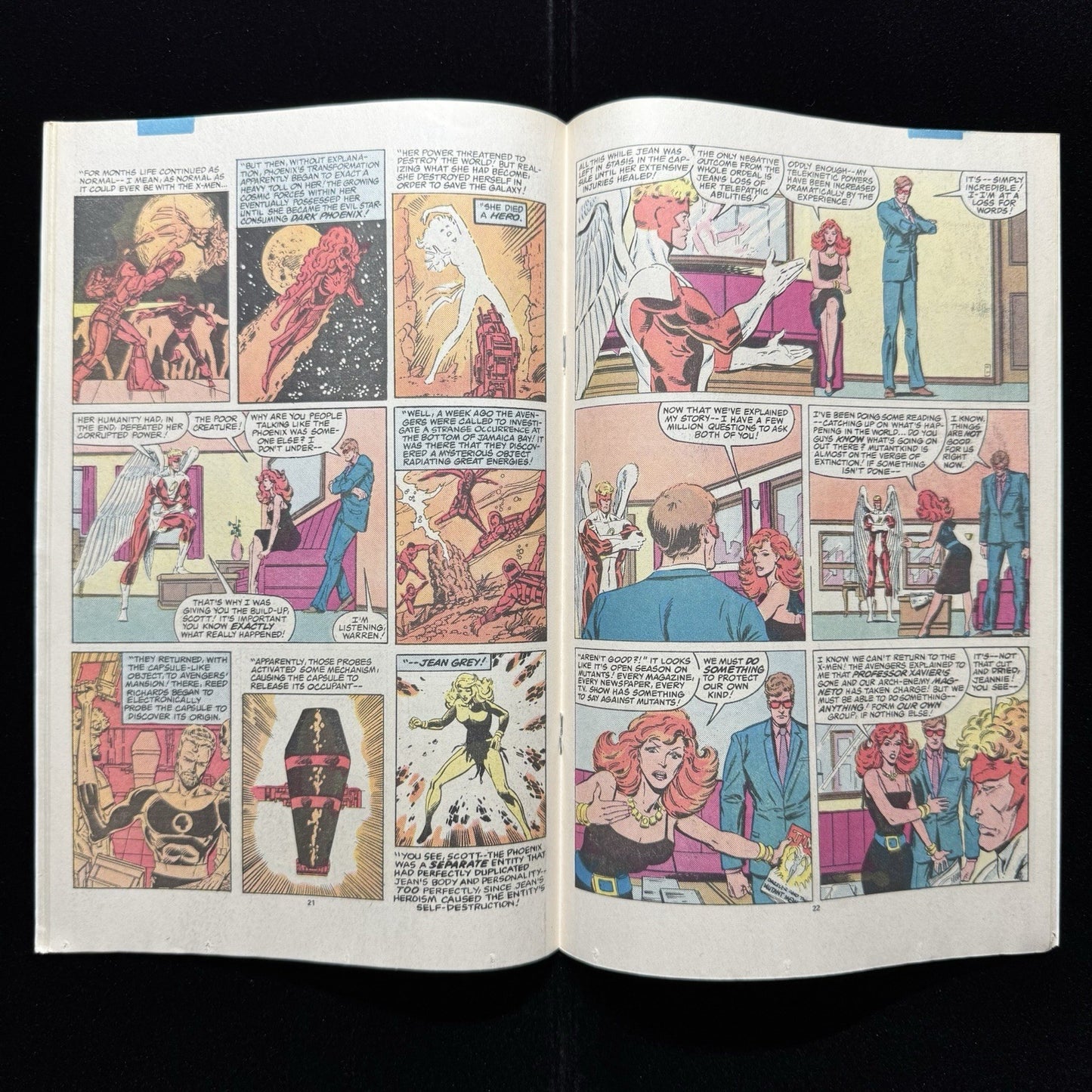 X-Factor 1 - 1st Appearance Of X-Factor - Copper Age Marvel Comics 1986