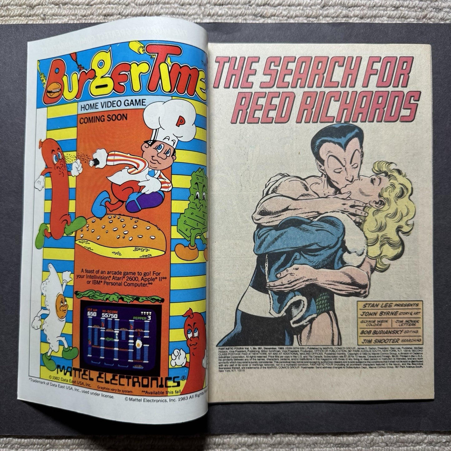 Fantastic Four 261 - Bronze Age Marvel Comics 1983
